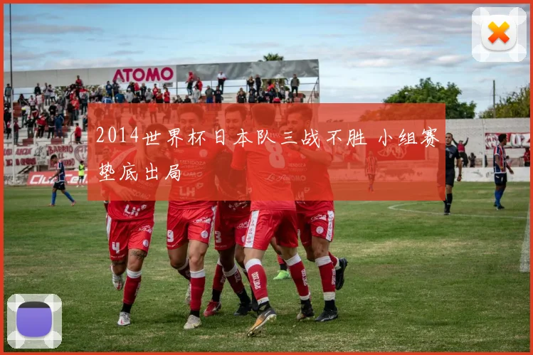2014世界杯日本队三战不胜 小组赛垫底出局